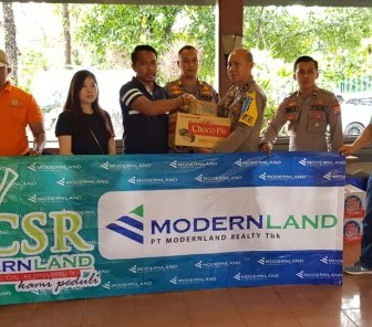 Modernland Peduli Korban Tsunami Selat Sunda